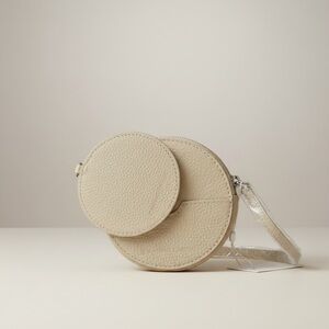 Jonathan Simkhai Beige Textured Crossbody Bag